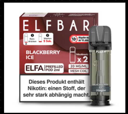 Blackberry Ice Prefilled Pods