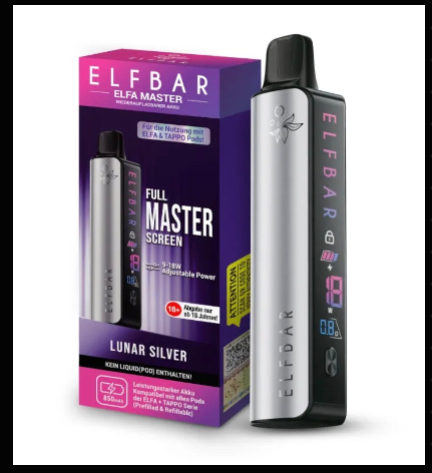 Lunar Silver Rechargeable Pod Device